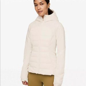 Lululemon Down for it all jacket sz10